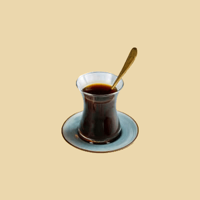Черный грузинский кофе
